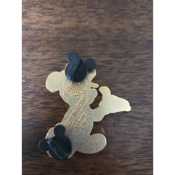 LE Disney Pin Mickey Mouse ✿ 1950s Business Suit Briefcase Off to the Office Hat - Picture 2 of 2